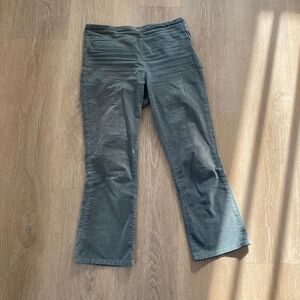 Free People In My Feelings Flare Velvet Cropped Pants